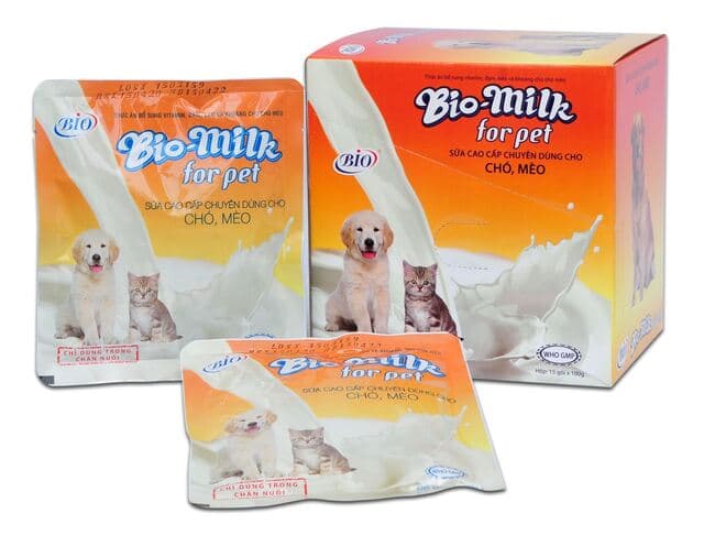 Sữa cho chó con Bio Milk cung cấp dưỡng chất tốt cho hệ tiêu hóa và sự phát triển của chó con